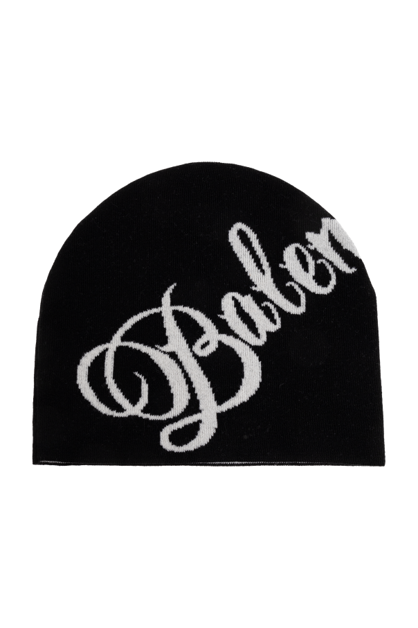 Balenciaga Wool beanie with logo