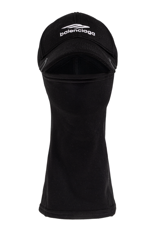 Hat with balaclava from the 'Skiwear' collection od Balenciaga