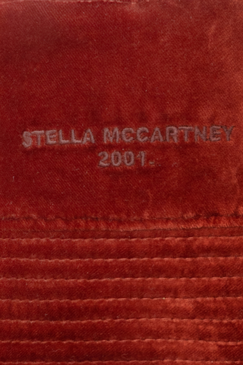 Stella McCartney Velvet bucket hat