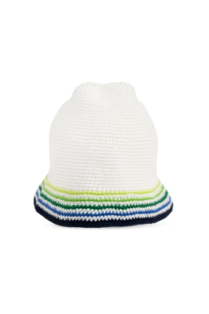 Casablanca Chapéu com patch de logótipo