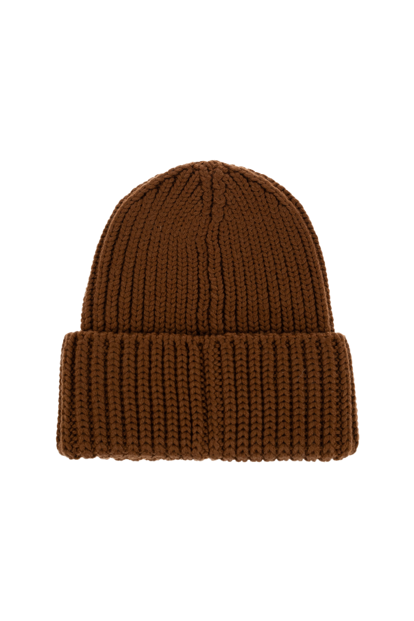 Saint Laurent Wool beanie with logo