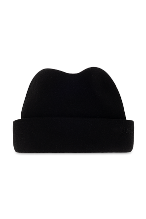 Embroidered logo hat