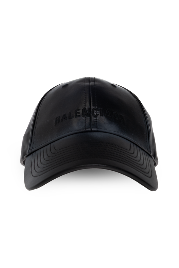 Leather baseball cap od Balenciaga