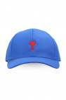 Ami Alexandre Mattiussi BLUE Baseball cap with logo