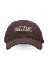 Ganni Baseball cap with logo