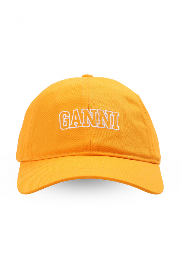 Ganni Baseball cap with logo