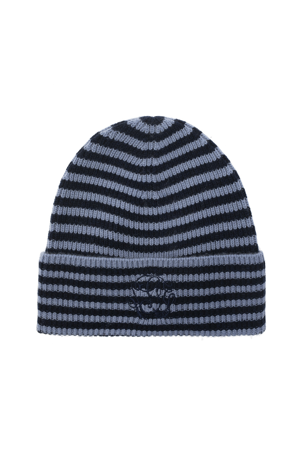 Ganni Striped beanie