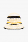 Ganni YELLOW Bucket hat with logo