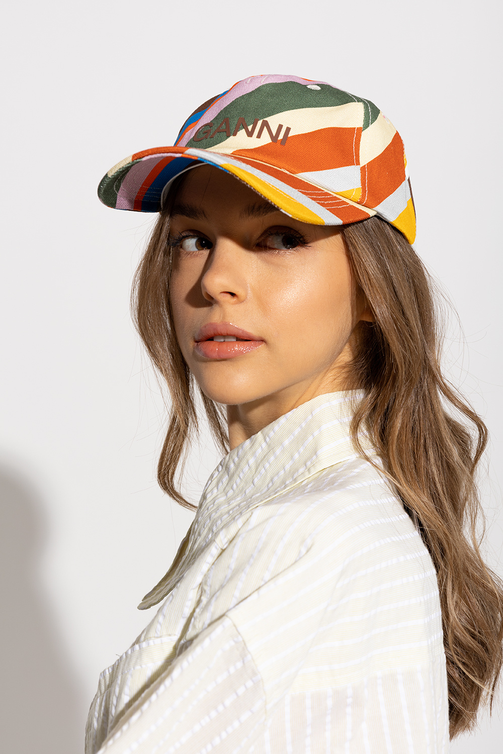 Ganni Baseball cap