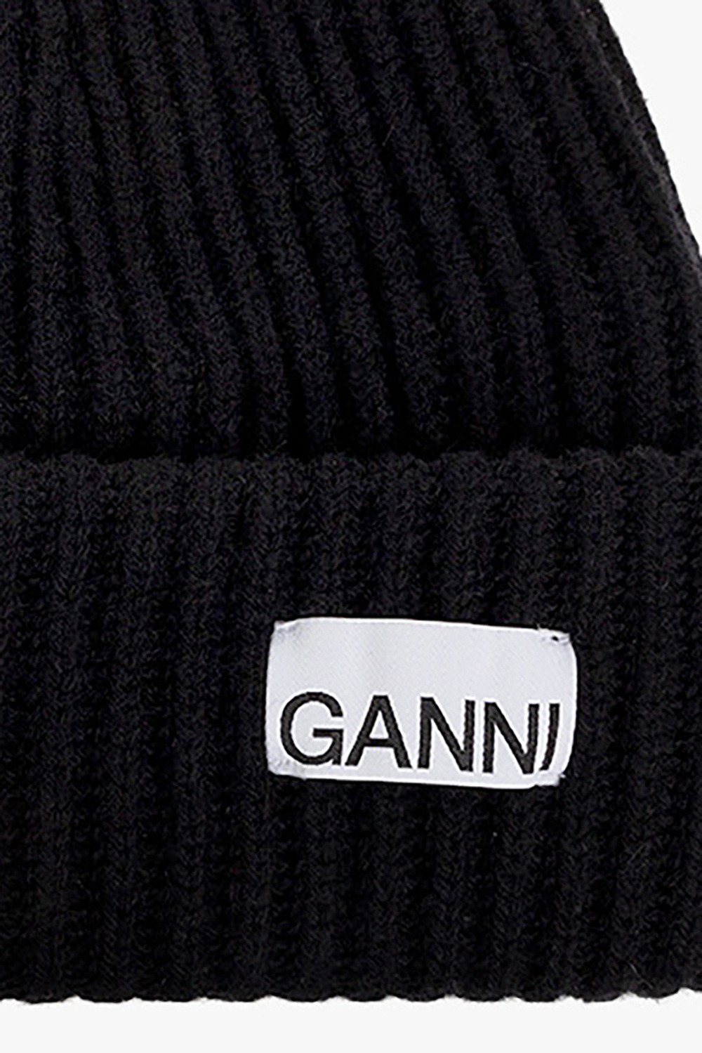 Ganni Beanie with logo