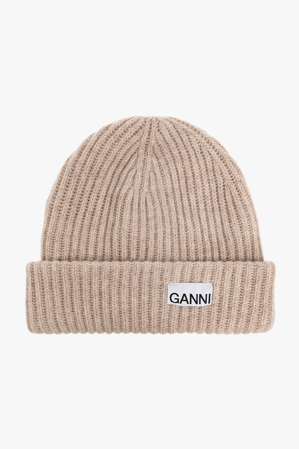 Ganni Beanie with logo