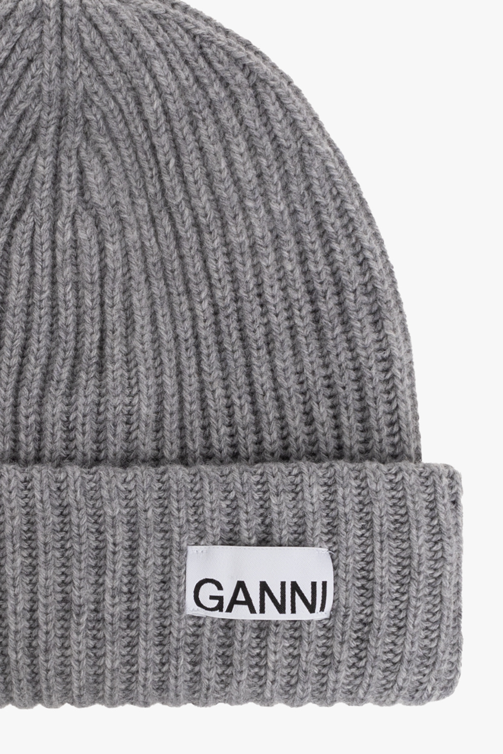 Ganni Beanie with logo