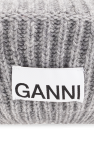 Ganni Beret with logo