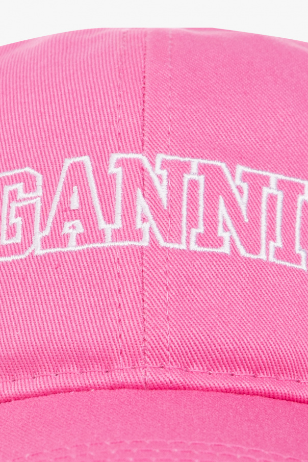 Ganni Baseball cap with logo