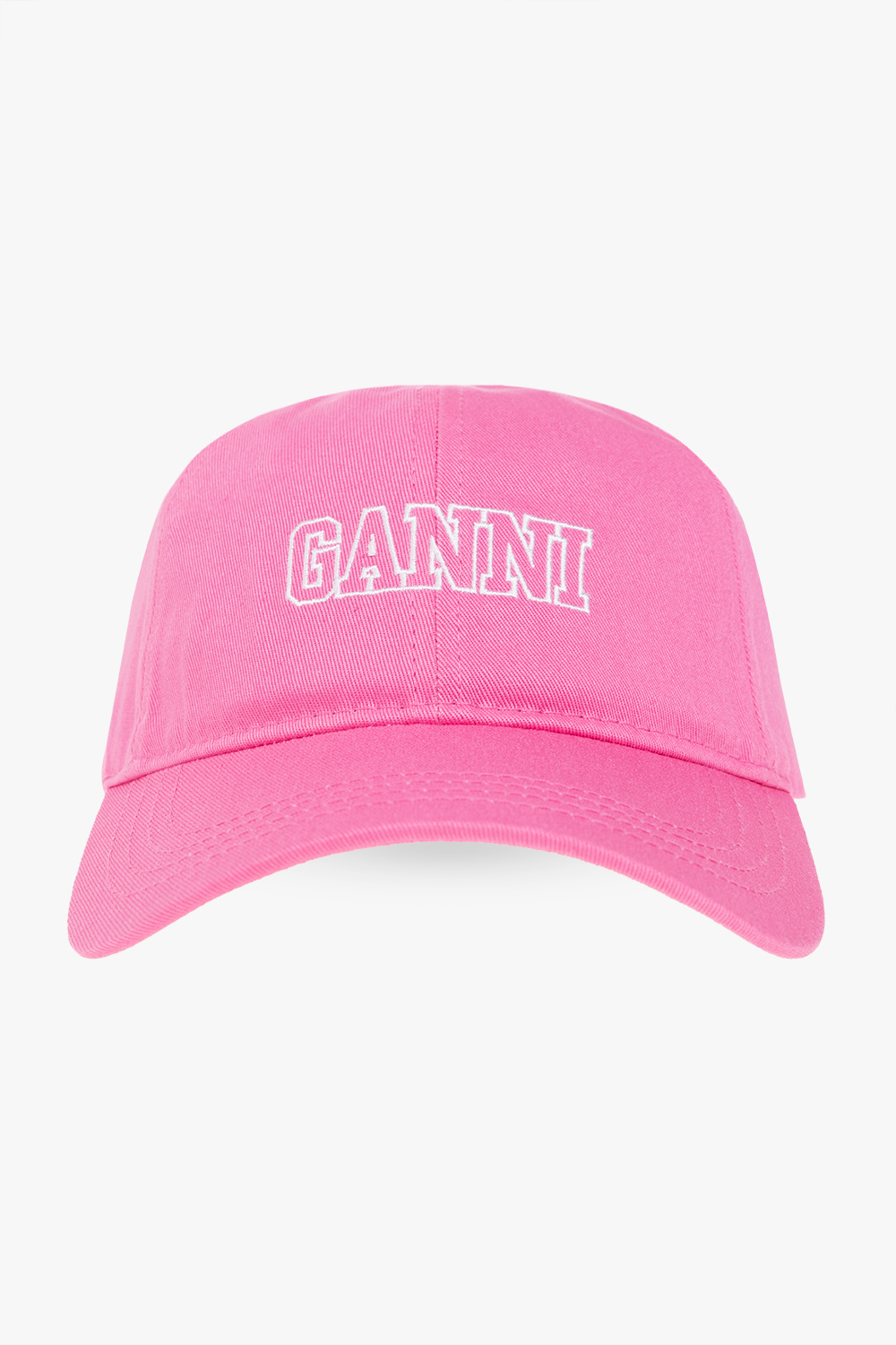 Ganni Baseball cap with logo