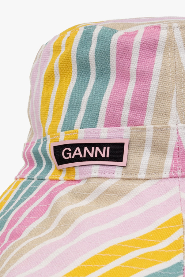 Ganni Bucket hat GOAT with logo