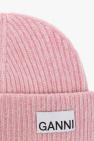 Ganni Beanie with logo