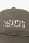 Ganni GREEN Baseball cap