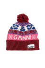 Ganni Beanie with logo