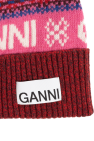 Ganni Beanie with logo