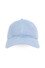 Ganni Denim baseball cap