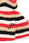 Ganni Crochet bucket hat
