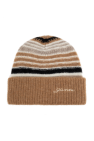 Ganni Striped pattern hat