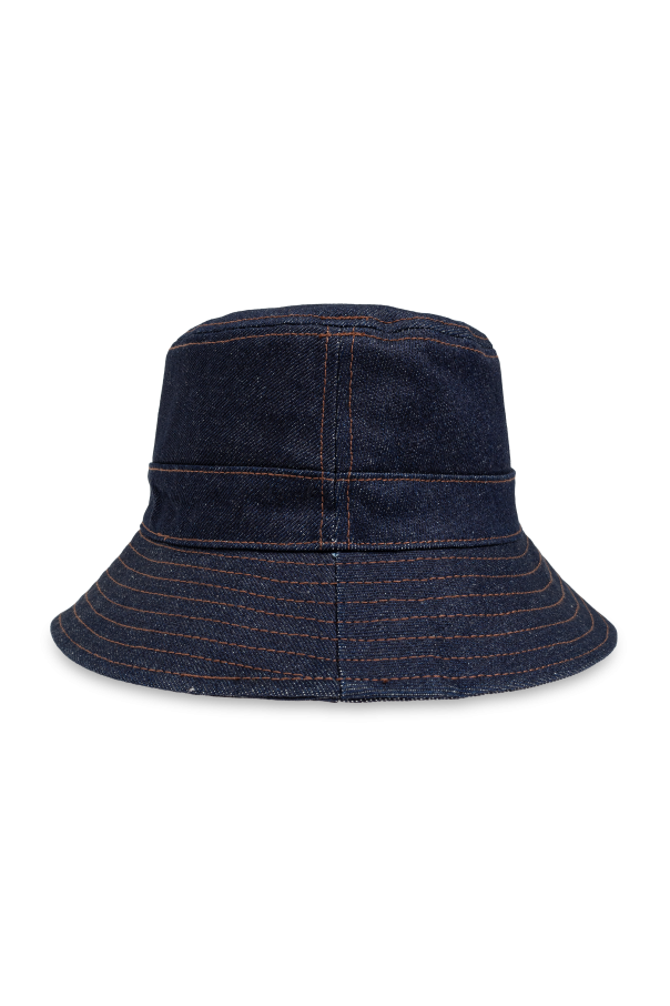 Ganni Denim bucket Swoosh hat