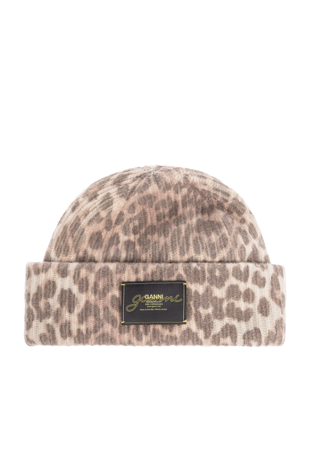 Animal motif hat od Ganni