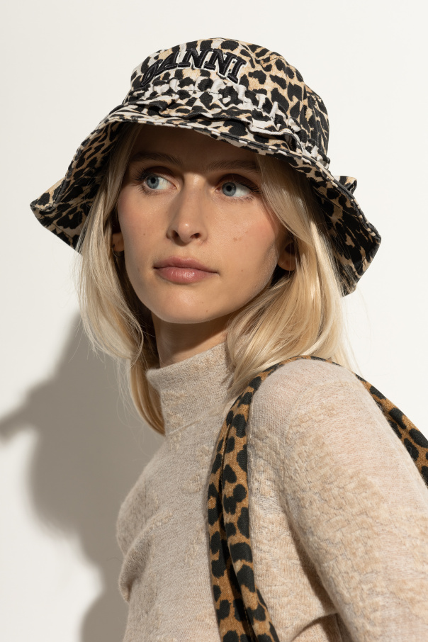 Ganni Hat with logo