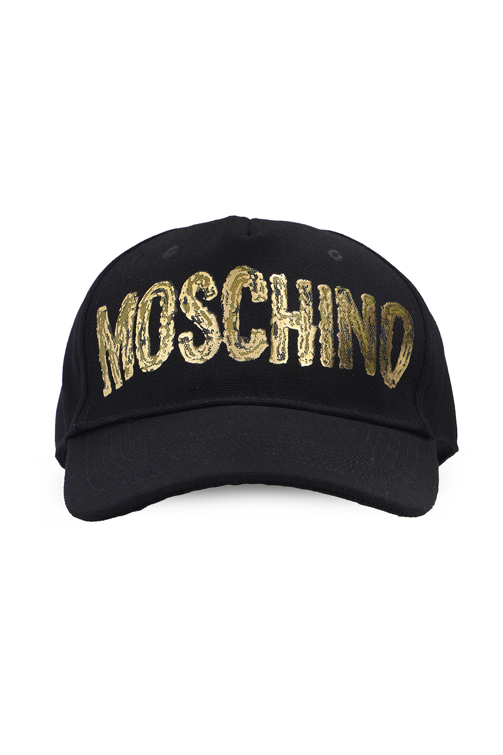 Black Beanie with logo Moschino - Vitkac Australia