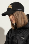 Sporty & Rich BLACK Cap with a visor