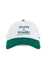 Sporty & Rich WHITE Cap with Visor