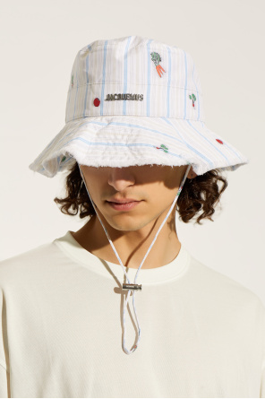 Jacquemus Striped pattern hat