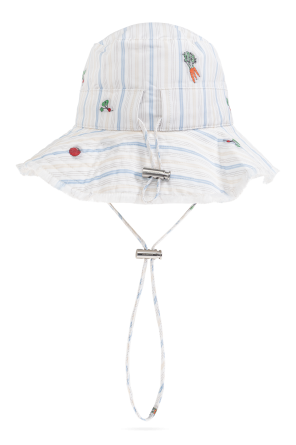 Jacquemus Striped pattern hat