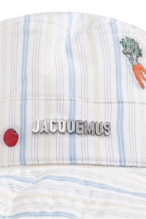 Jacquemus Striped pattern hat