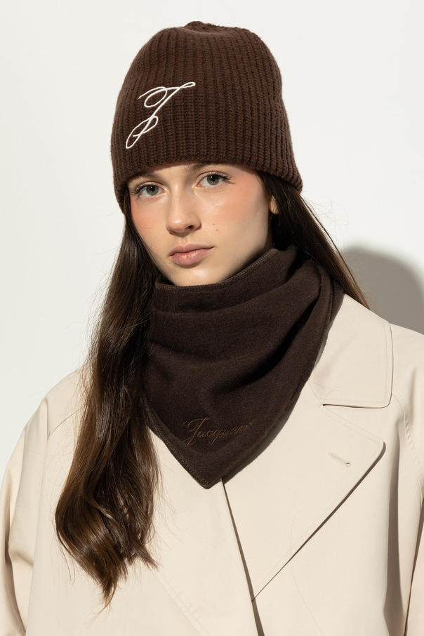 Jacquemus Vlnená čiapka „Espiral“