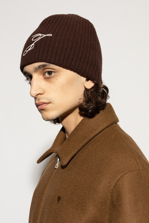 Jacquemus Vlnená čiapka „Espiral“