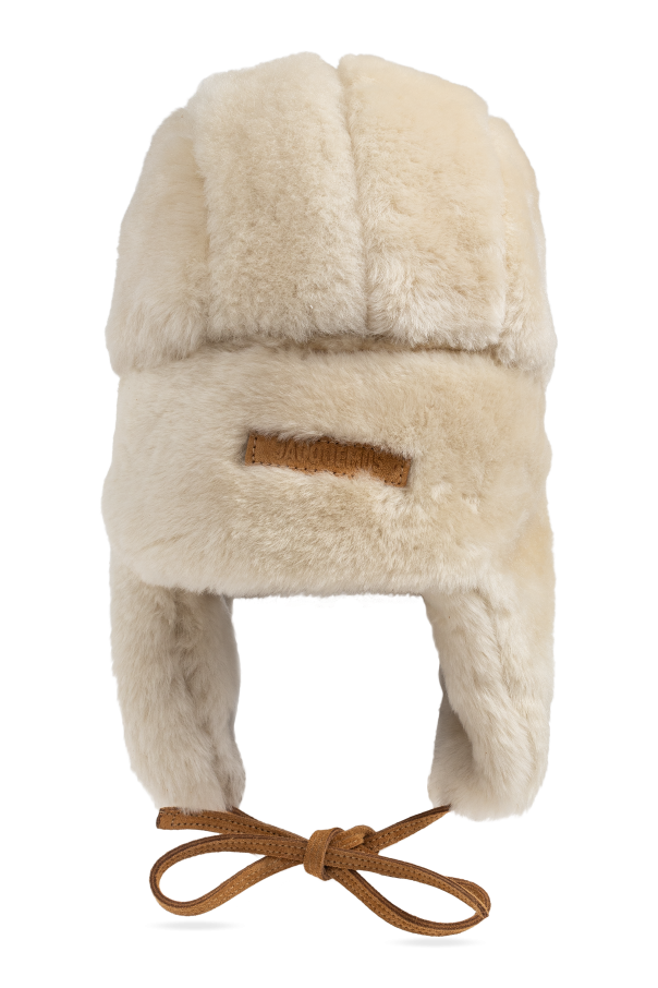 Jacquemus Gorro de piel