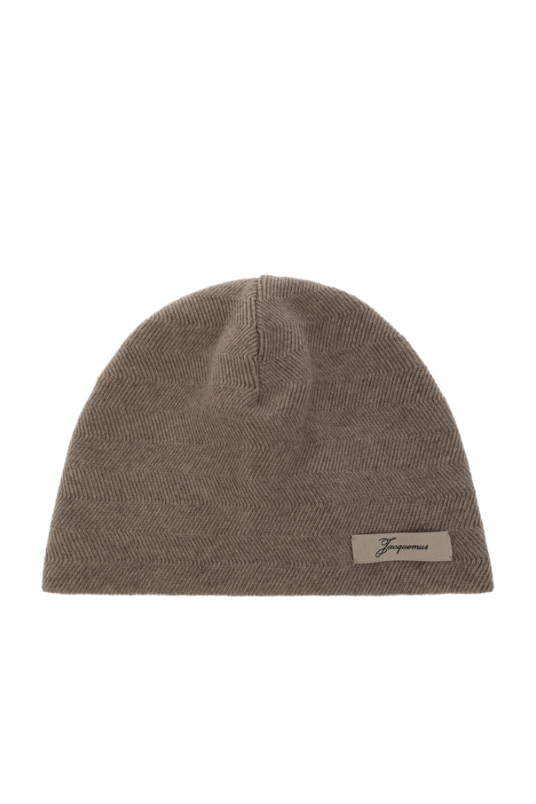 Wool Beanie ‘Chevron’ od Jacquemus
