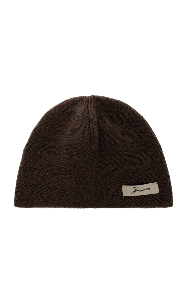 Wool Turtleneck Hat 'Chevron' od Jacquemus