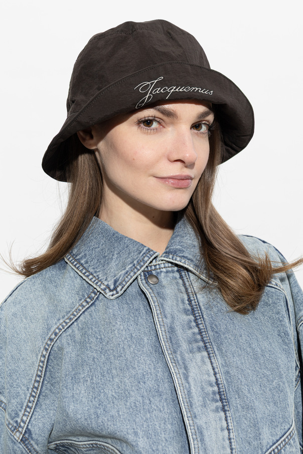 Jacquemus Hat with embroidered logo