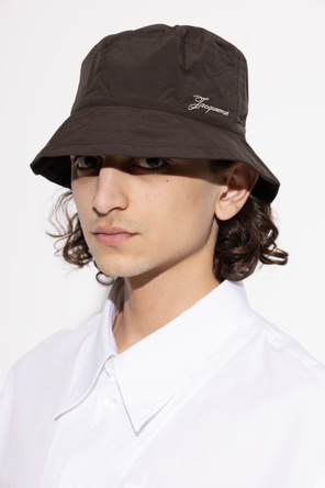 Jacquemus Hat with embroidered logo