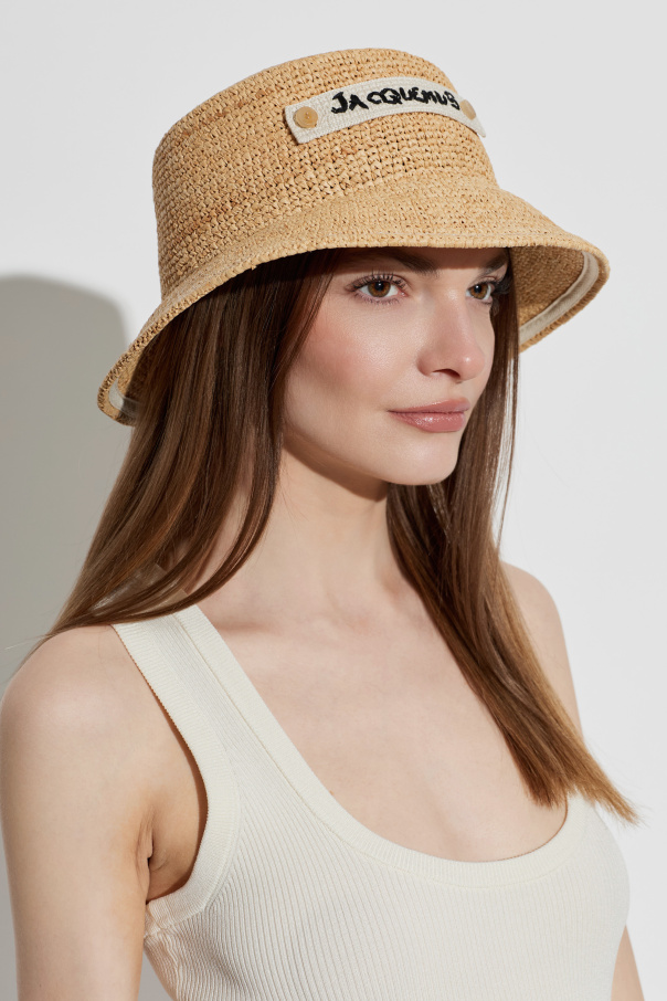 Jacquemus Chapéu de palha