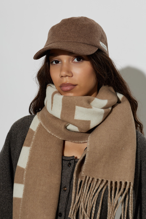 Jacquemus ‘Cavallo’ Brown Baseball Cap by Jacquemus