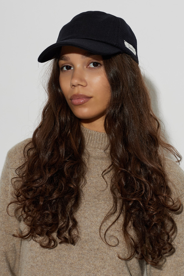 Jacquemus ‘Cavallo’ Black Baseball Cap by Jacquemus