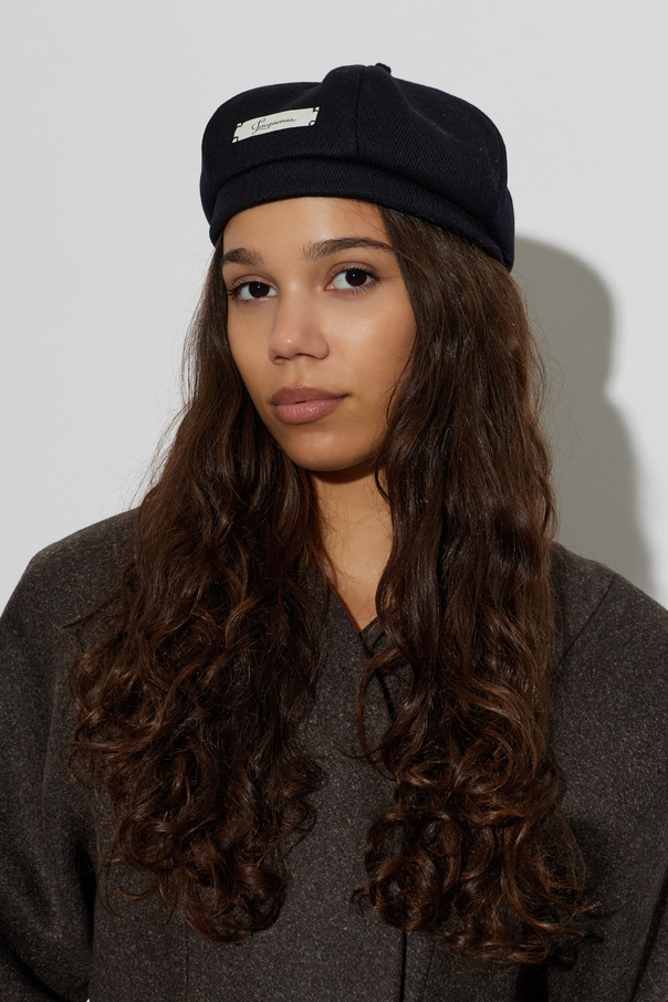 Jacquemus Wool 'Cavallo' Newsboy Cap by Jacquemus