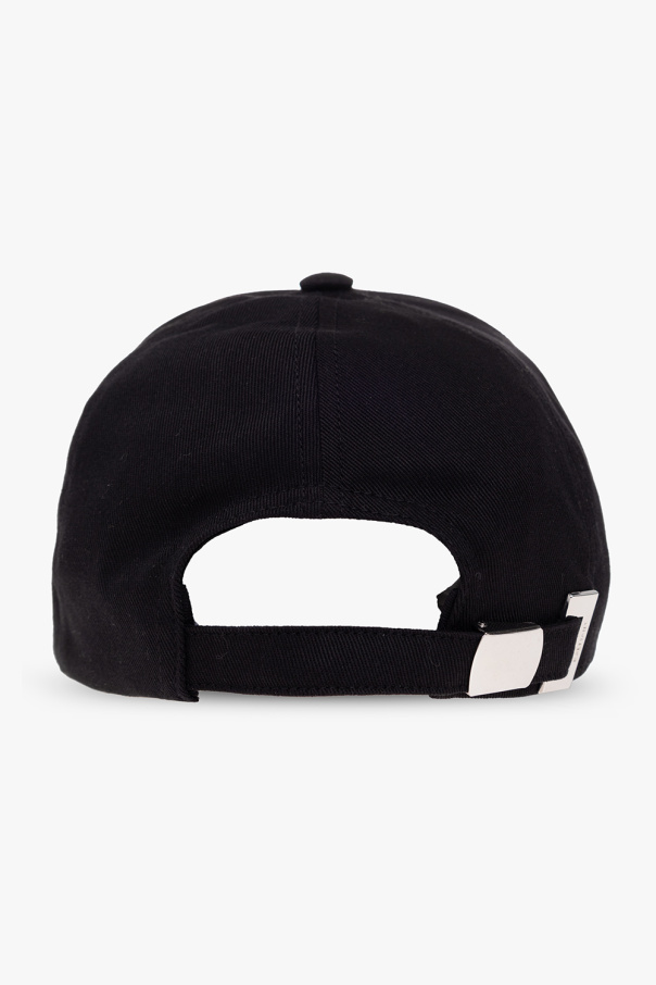 Balmain stripe Baseball cap with logo