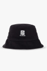 Balmain BLACK Bucket hat with logo