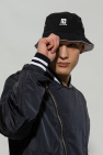 Balmain BLACK Bucket hat with logo